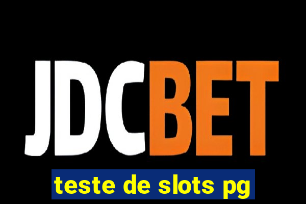 teste de slots pg